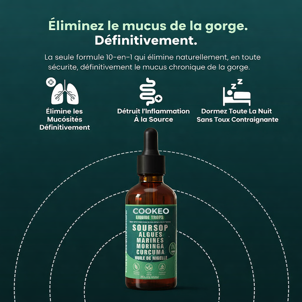 Gouttes de vitalité anciennes 10-en-1 de Soursop