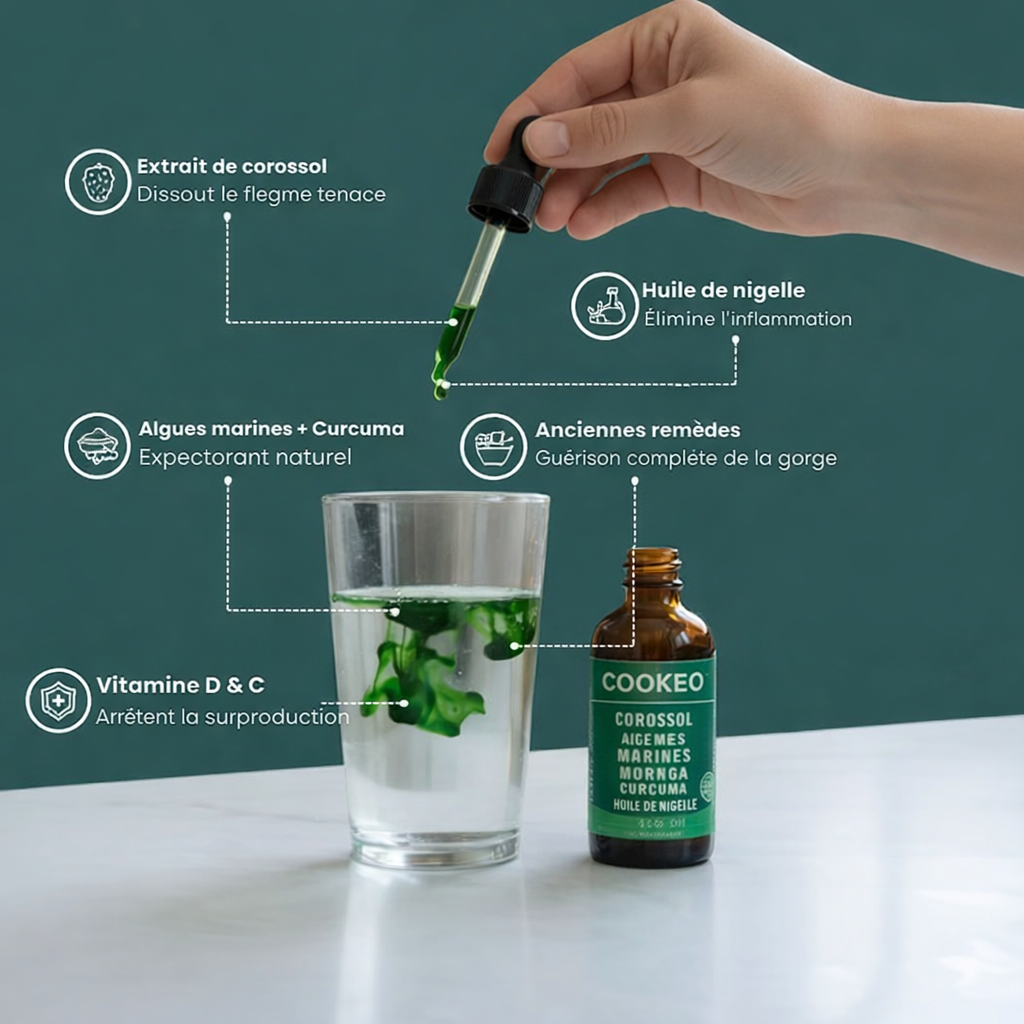 Gouttes de vitalité anciennes 10-en-1 de Soursop