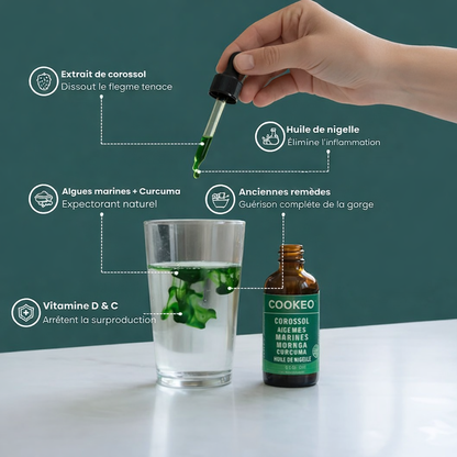 Gouttes de vitalité anciennes 10-en-1 de Soursop