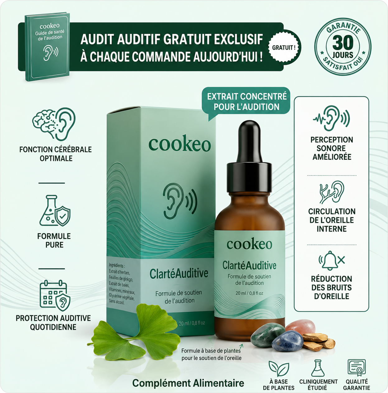 Gouttes Auriculaires Naturelles