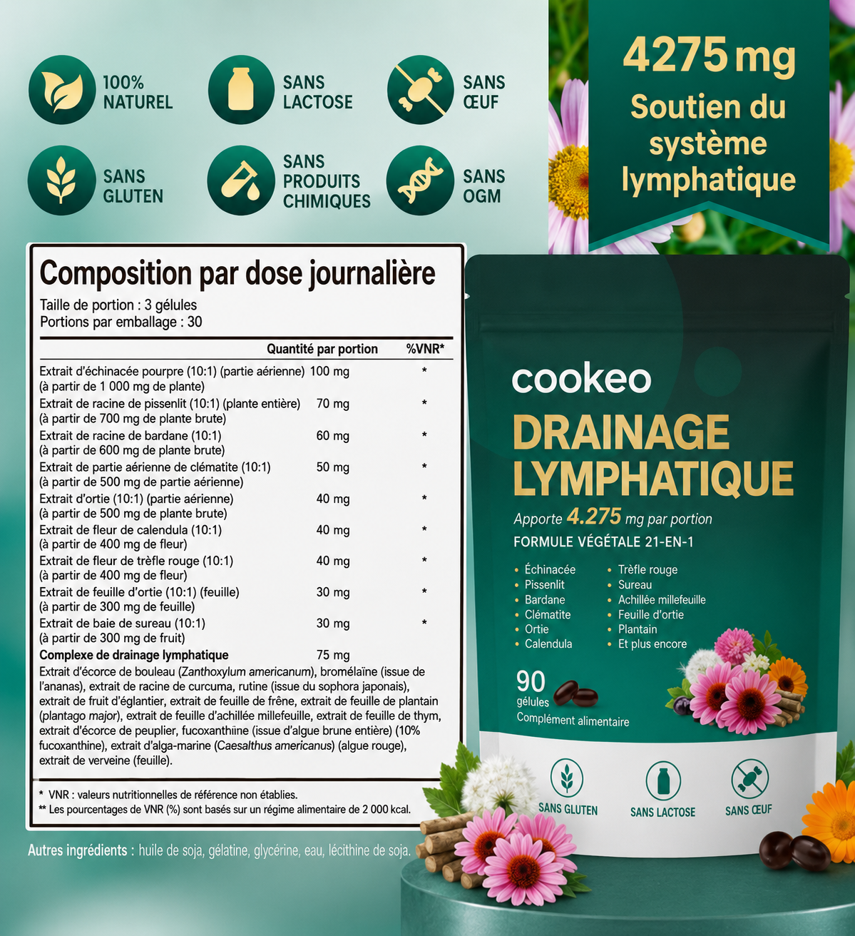Cookeo Drainage Lymphatique