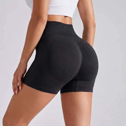 Short Gainant Contrôle du Ventre & Effet Push-Up